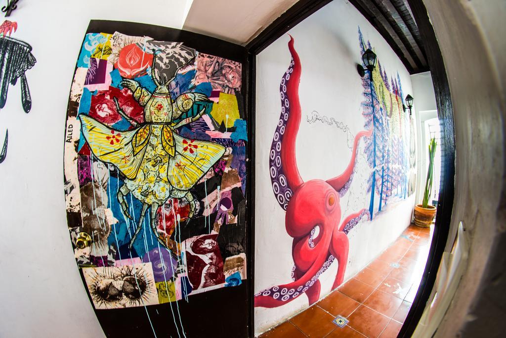 Gente De Mas Hostel Пуэбла Экстерьер фото